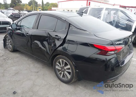 2021 Nissan Versa Sv Xtronic Cvt from USA, damaged, VIN 3N1CN8EV6ML825084